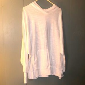 Zuda hooded knit pullover with kangaroo pocket. Never worn